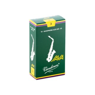 VANDOREN Java Bl&auml;tter f&uuml;r Altsaxophon (10er Packung) 3,0
