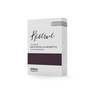 DADDARIO Organics Reserve Classic Bl&auml;tter f&uuml;r deutsche Klarinette (10er Packung)