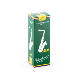 VANDOREN Java Bl&auml;tter f&uuml;r Tenorsaxophon (5er Packung) 2,5
