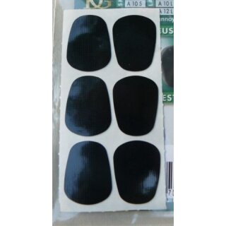 BG Bissplatte A10L f&uuml;r Klarinette/Saxophon 0,8mm gro&szlig; schwarz (Packung zu 6 St&uuml;ck)