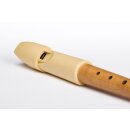 MOLLENHAUER Prima Sopran, beige, Doppelloch, barocke Griffweise