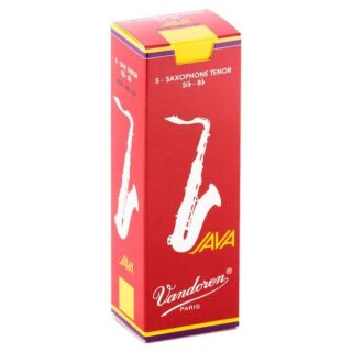 VANDOREN Java filed Red cut Bl&auml;tter f&uuml;r Tenorsaxophon (5er Packung)