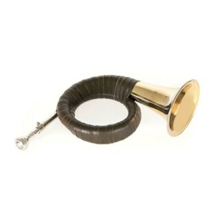 ROY BENSON Bb-F&uuml;rst-Pless-Horn mit Neusilberkranz und Kunstlederwicklung