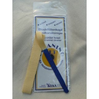 REKA Wischer f&uuml;r den Windkanal der Blockfl&ouml;te