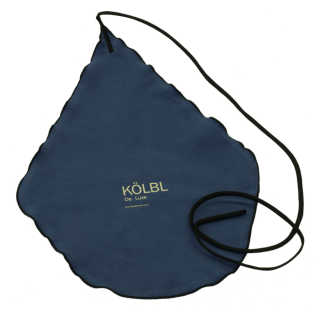 K&Ouml;LBL Wischer f&uuml;r deutsche Bassklarinette, De Luxe,dunkelblau, weiche Microfaser