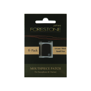 FORESTONE Bisspl&auml;ttchen f&uuml;r Klarinette schwarz
