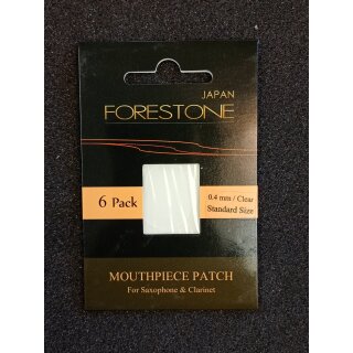 FORESTONE Bisspl&auml;ttchen f&uuml;r Saxophon transparent