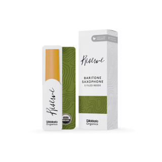 DADDARIO Organics Reserve Bl&auml;tter f&uuml;r Baritonsaxophon (5er Packung)
