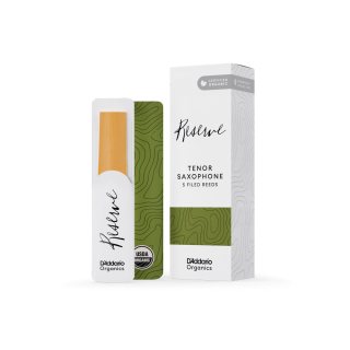 DADDARIO Organics Reserve Bl&auml;tter f&uuml;r Tenorsaxophon (5er Packung)