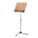 K&M Orchesterpult 118/3 mit Ablagewinkel Nussbaum