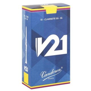 VANDOREN V21 Bl&auml;tter f&uuml;r Boehm- Klarinette (10er Packung)