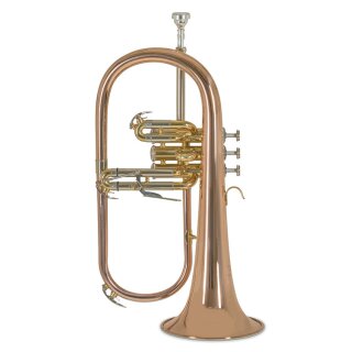 BACH Bb-Fl&uuml;gelhorn FH501, Goldmessing Schallst&uuml;ck
