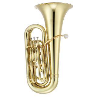 JUPITER 3/4 Tuba JTU-700, 3-ventilig, Perinet, Schall: 365 mm, Messing, lackiert