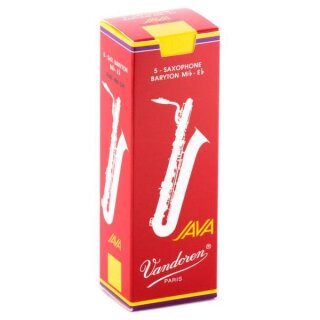 VANDOREN Java filed Red cut Bl&auml;tter f&uuml;r Baritonsaxophon (5er Packung)
