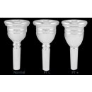 PERANTUCCI Mundst&uuml;ck f&uuml;r Tuba - Standardmodell, versilbert