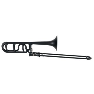 Classic Cantabile MardiBrass Kunststoff Bb/F-Quartposaune matt-schwarz
