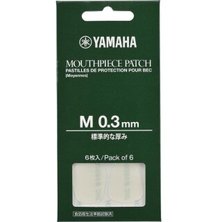 YAMAHA Bi&szlig;platte f&uuml;r Klarinette/Saxophon 0,3 Gr&ouml;&szlig;e M (Packung zu 6 St&uuml;ck)