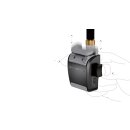 NUX Wireless Clipmikro System f&uuml;r Saxofon 2.4GHz mit Akku und Charging Case