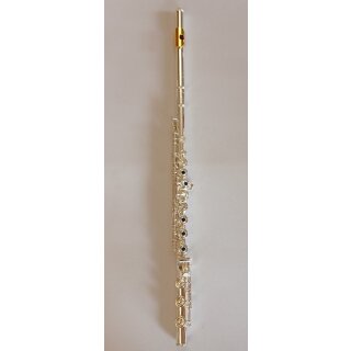 YAMAHA Querfl&ouml;te YFL-372 HGL Silberkopf, vergoldete Mundlochplatte, Ringklappen, E-Mechanik, H-Fu&szlig;