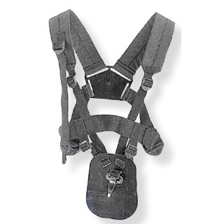 Tuba Tragesystem mit Schultergurten, Trageplatte und Fangschlaufe, sehr angenehmes Tragegef&uuml;hl