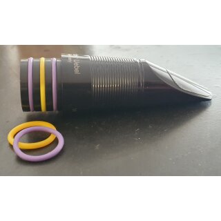 GLEICHWEIT / UEBEL Mundst&uuml;ck f&uuml;r Bassklarinette JG 1 inkl. Ersatzringe