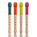 MOLLENHAUER Fipple Sopranblockfl&ouml;te Kunststoff/Holz,...