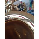 SELMER Altsaxophon Modell AXOS Goldlack, mit Gravur, Etui Axos, Mundst&uuml;ck Selmer S80 C+ B-Ware