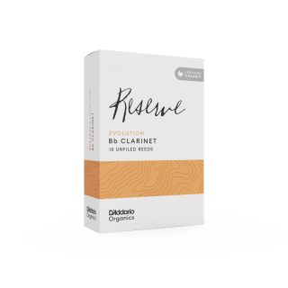 DADDARIO Reserve Evolution Bl&auml;tter f&uuml;r B&ouml;hmklarinette Bb (10er Packung)