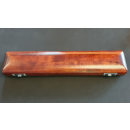 TOMASI Querfl&ouml;te versilbert mit Vollsilberkopfst&uuml;ck und Grenadill -Mundlochplatte, Ringklappen, E-Mechanik. H-Fu&szlig;