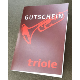 Gutschein - TRIOLE verschenken