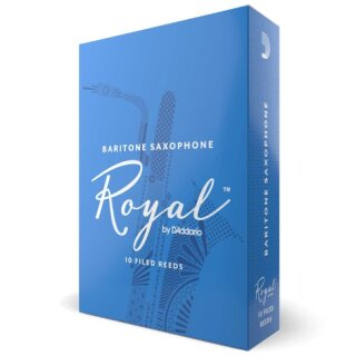 RICO Royal Bl&auml;tter f&uuml;r Baritonsaxophon (10er Packung)